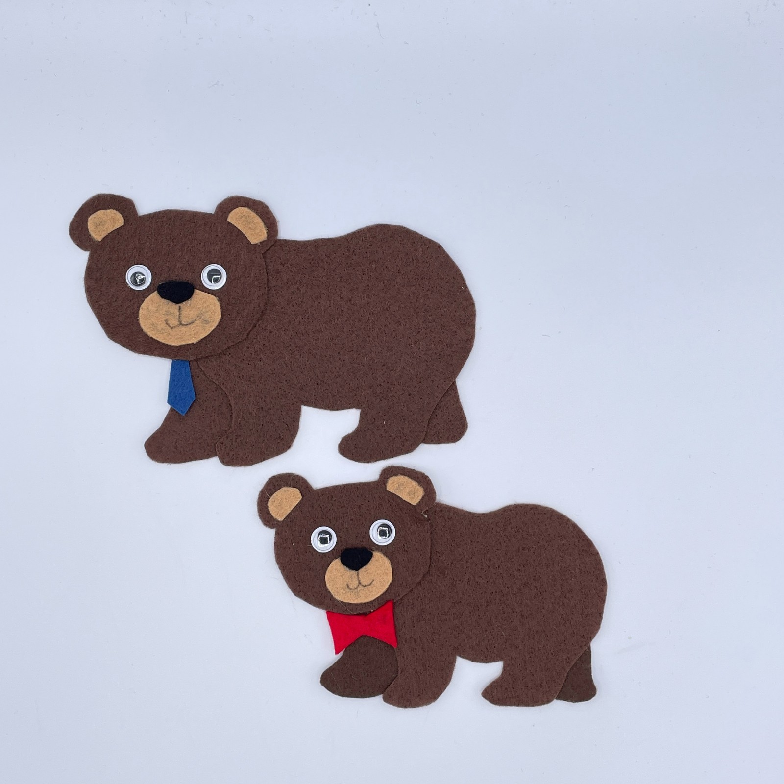 Are You Sleeping Baby Bear? Sample Set for Felt or Flannel Board Play