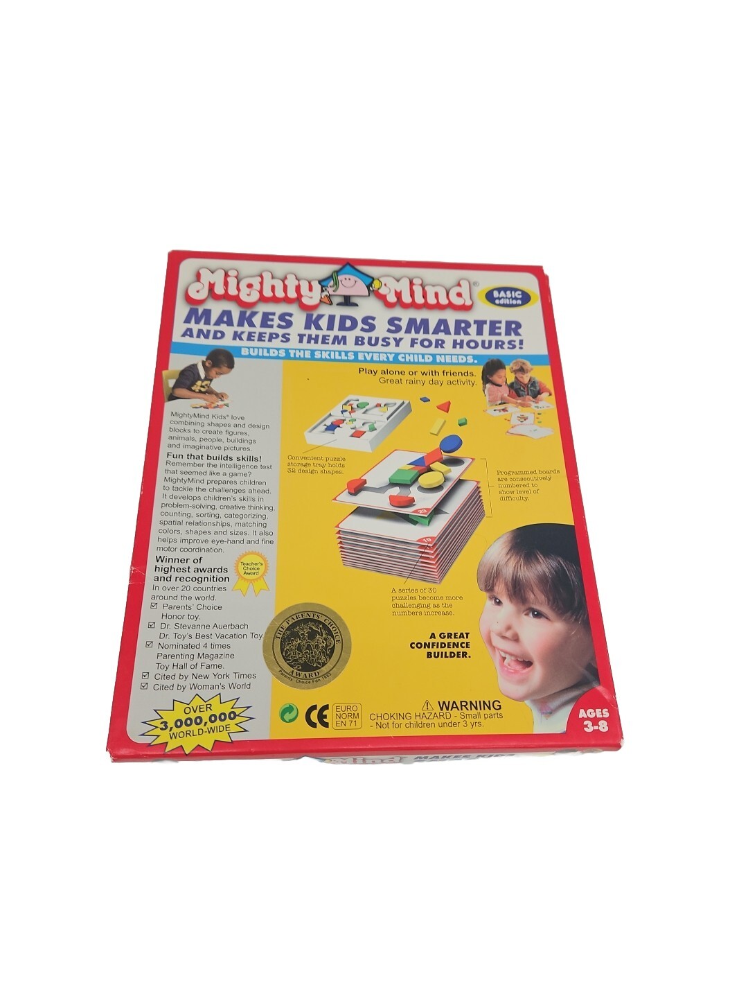 Mighty Mind Smart Skill Building Puzzle Activity Shapes Basic Missing Few Shapes