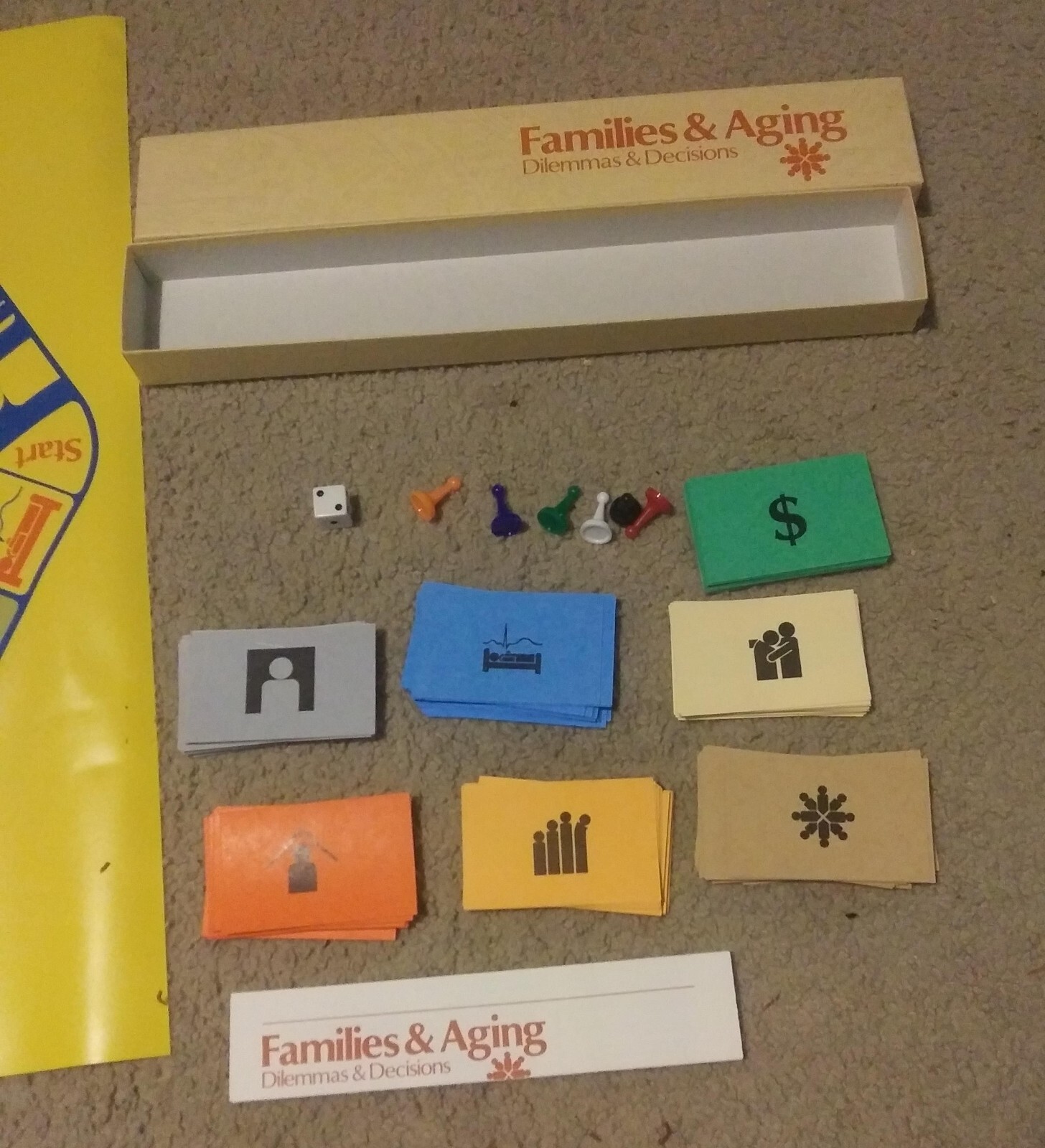 Families and Aging: Dilemmas & Decisions 1982 game by Oregon State University