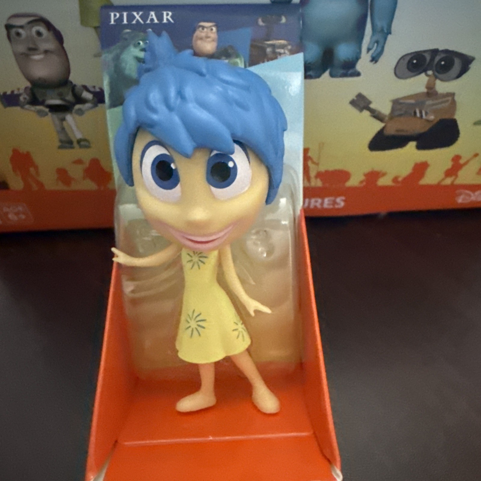 Disney Pixar Inside Out: JOY 3″ Mini Figure – Emotional Learning Toy New Age 6+