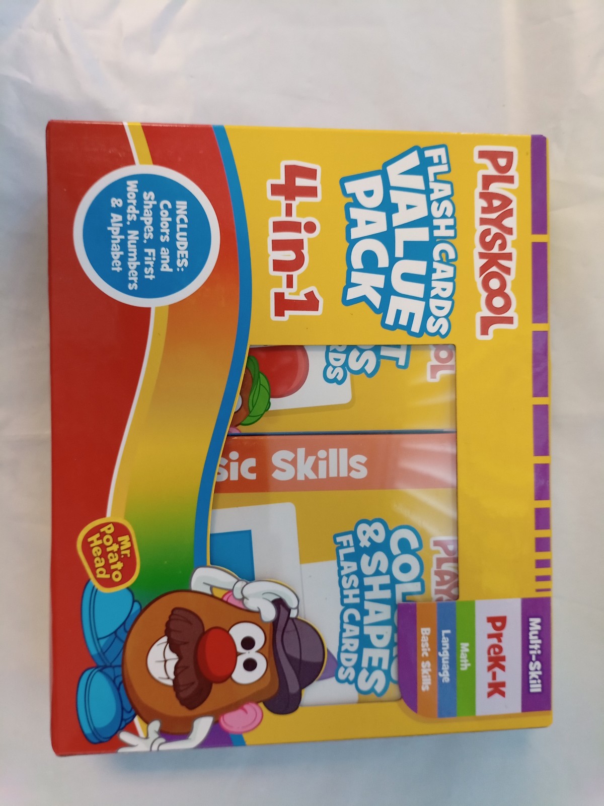 PLAYSKOOL Flash Cards Value Pack – Mr Potato Head