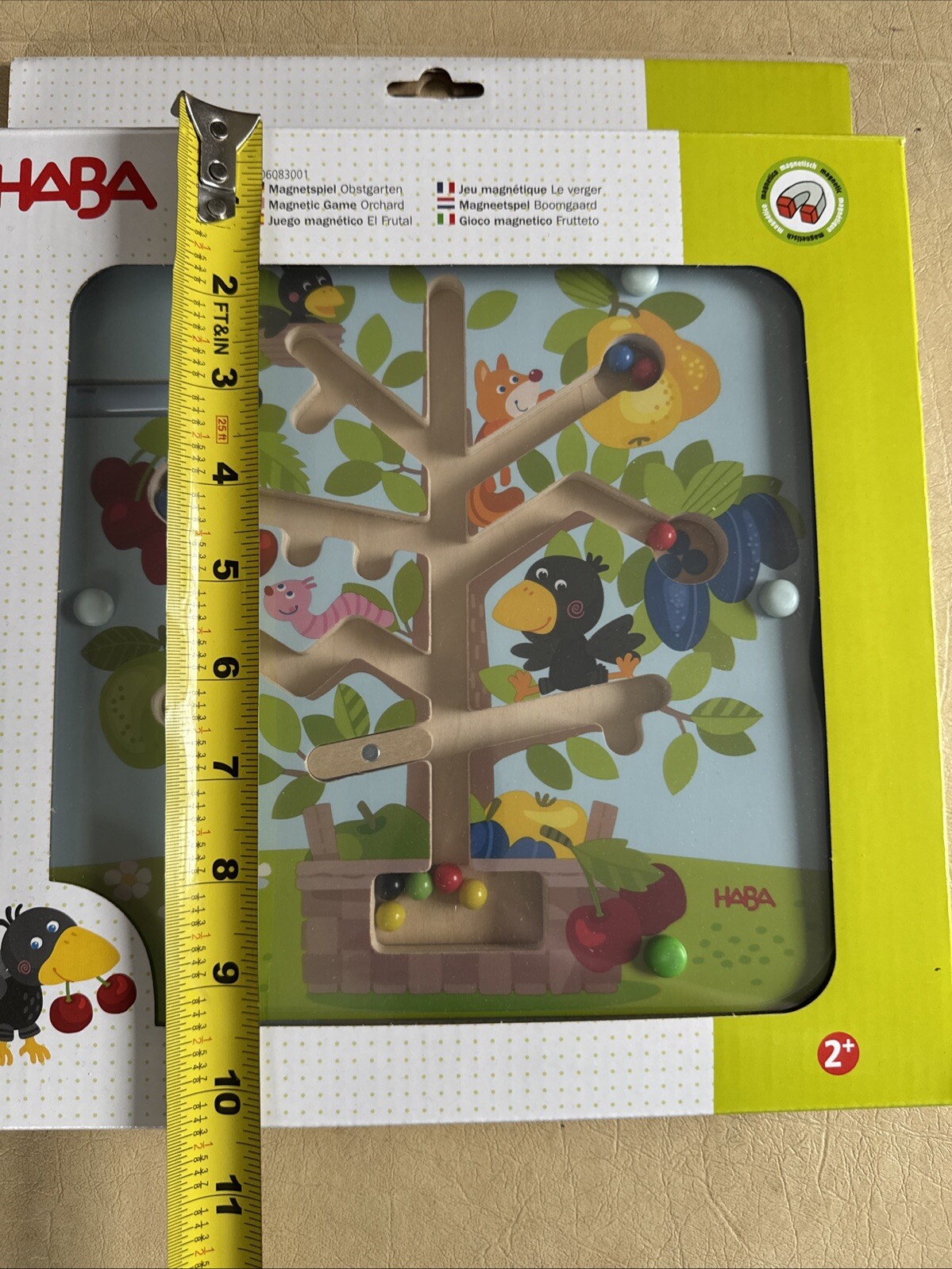 Haba Orchard Maze Magnetic Sorting Game NEW