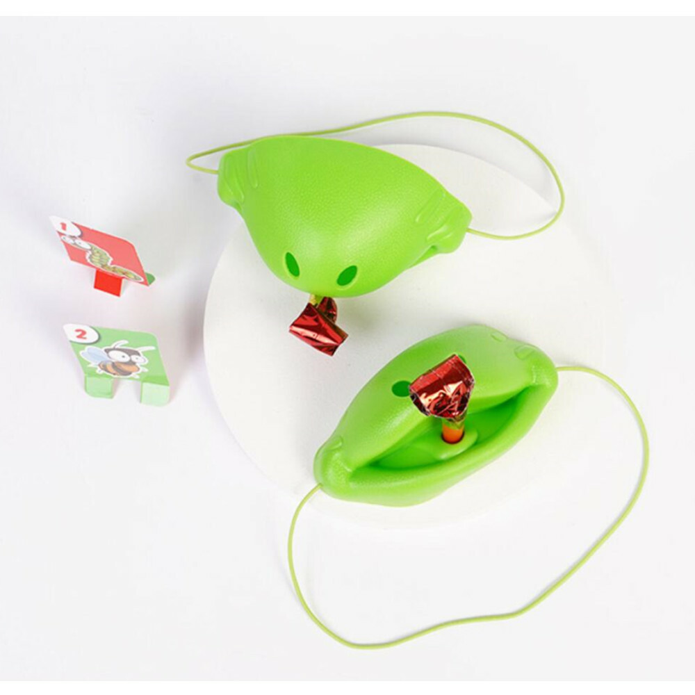 Catch Bug Tic Tac Tongue Desktop Board Game Lizard Tongue Eating Pest Game Gifts