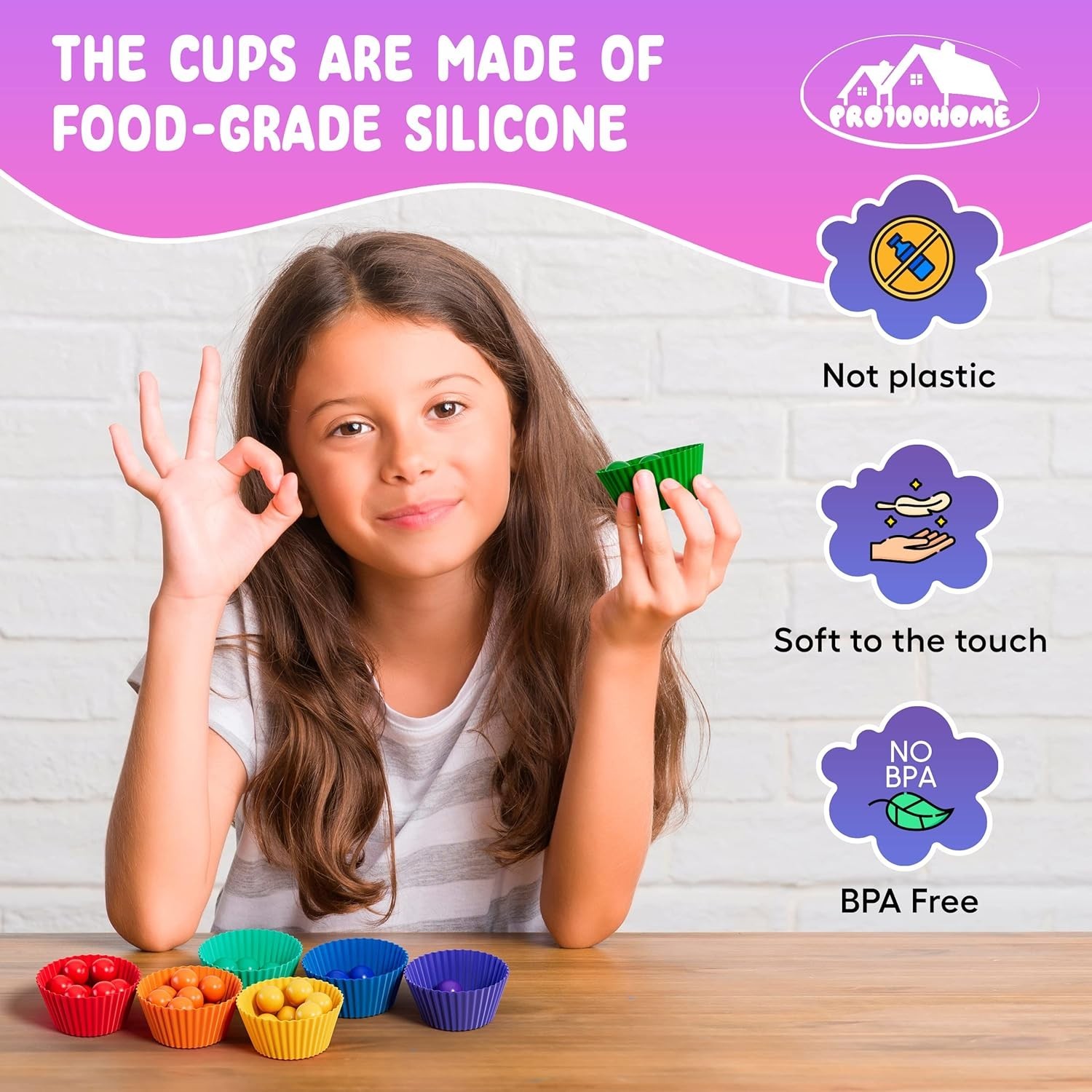 Rainbow Clip Beads Wooden monstessori Board