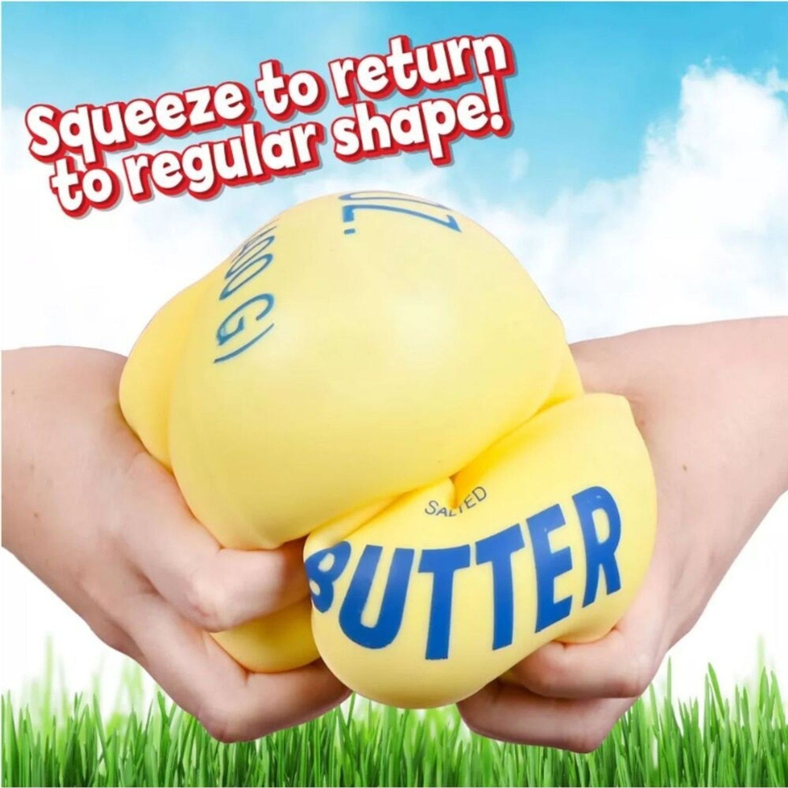 sunny Days Squeezy Butter Viral Sensory Squishy Stress Relief Squeeze Toy