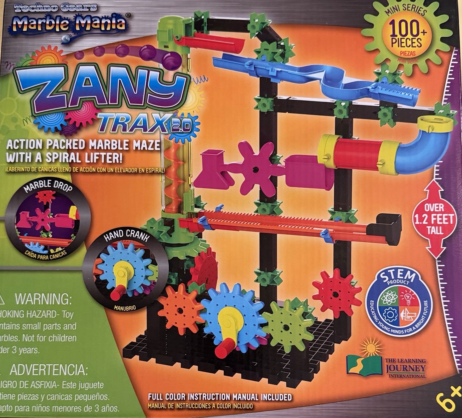 Marble Mania Lot of 4 – Whirler, Catapult, Zoomerang, Zany Trax, NEW, Learning
