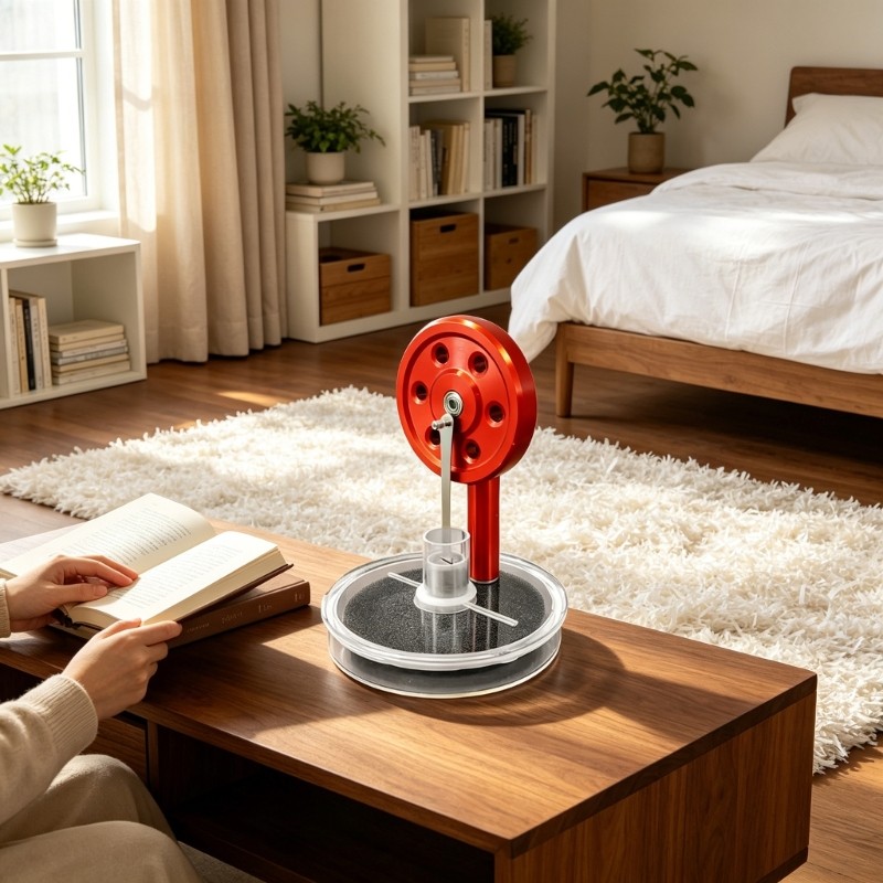 High Quality Metal Stirling Engine Model For Physics And Mechanical Study