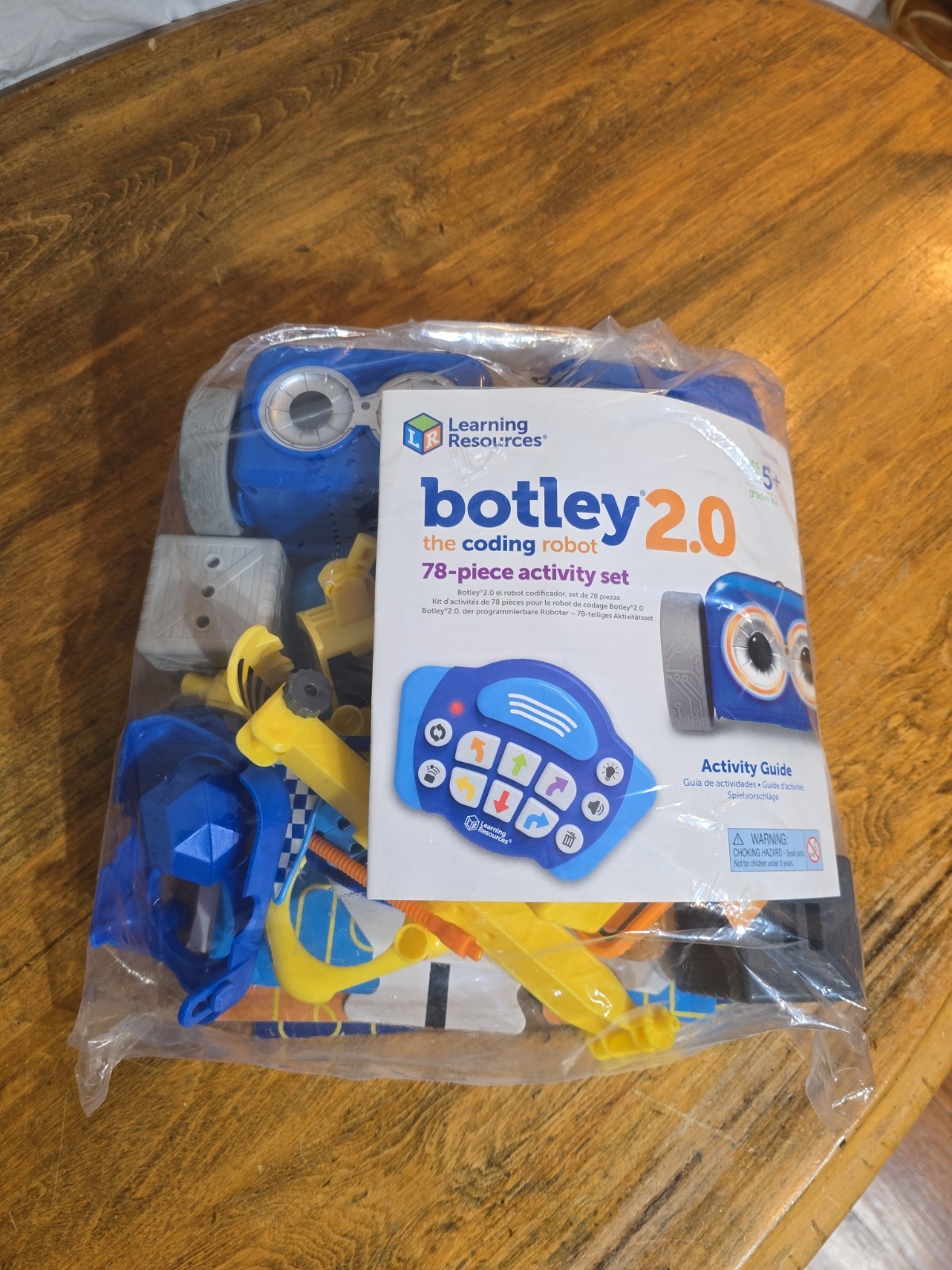 Comp Learning Resources Botley 2.0 The Coding Robot Coding 78 Piece Activity Set