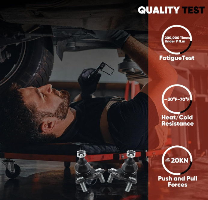 Kit rótulas inferiores delanteras K500043 K500044 compatible Avalon 05-18, Camry