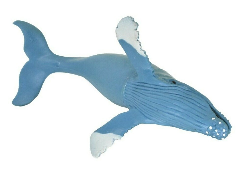 HUMPBACK WHALE 5 IN PLASTIC TOY MODEL – F473B5 MULTI PACK AVAILABLE