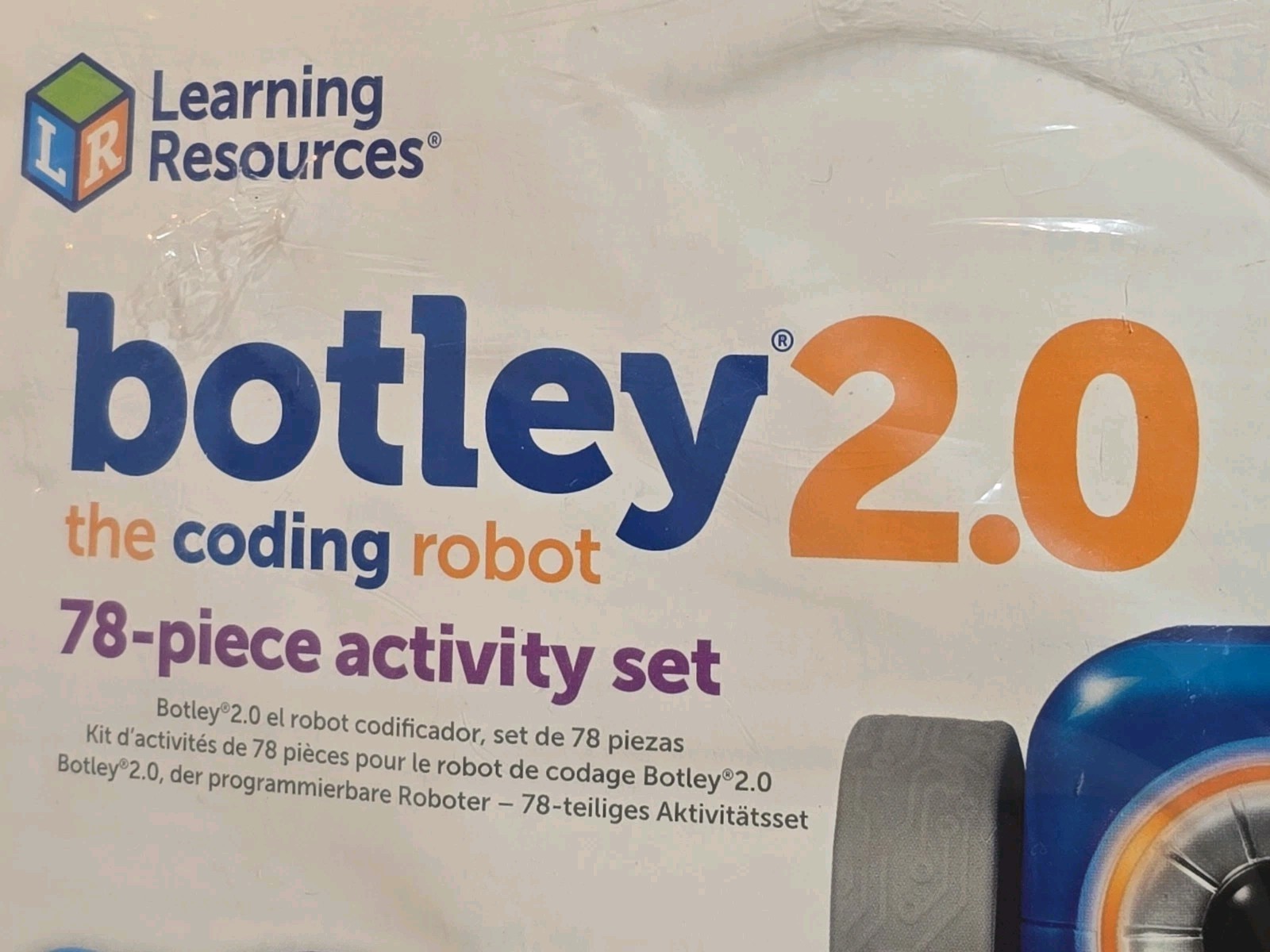 Comp Learning Resources Botley 2.0 The Coding Robot Coding 78 Piece Activity Set
