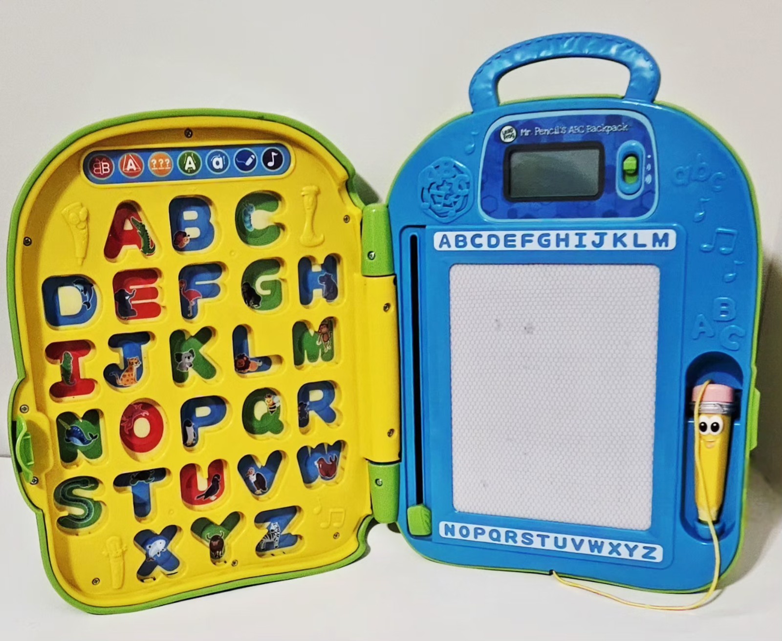 Leapfrog Mr Pencil’s Alphabet Backpack Interactive (No Letters)