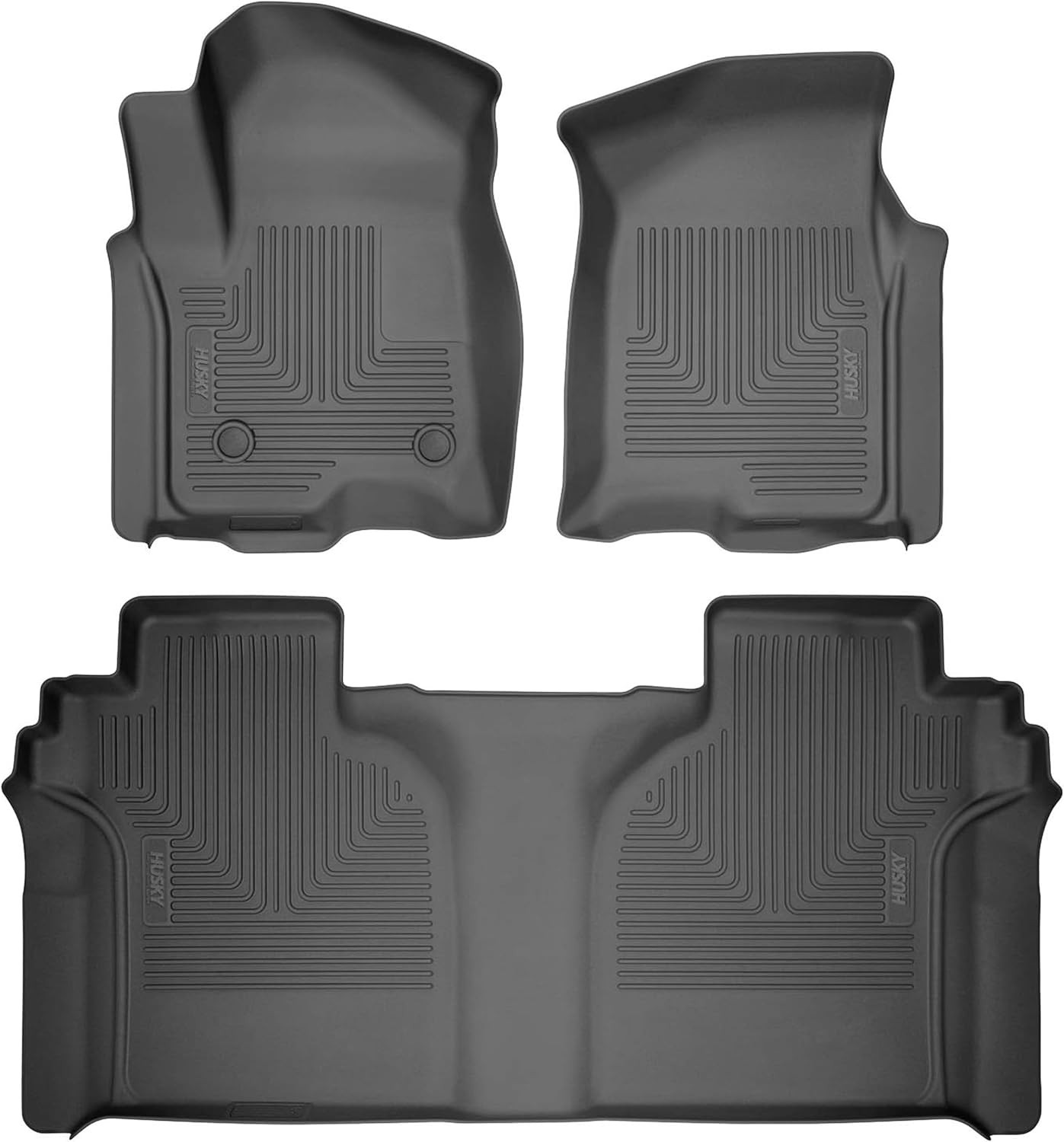 Husky Liners Weatherbeater Floor Mats | Fits 2015-2026 Ford F-150, 2022-2025 Lig