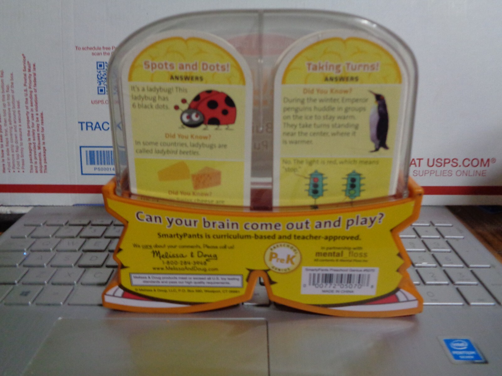 Melissa & Doug Smarty Pants Preschool Pre-K Genius Brain Builder Game