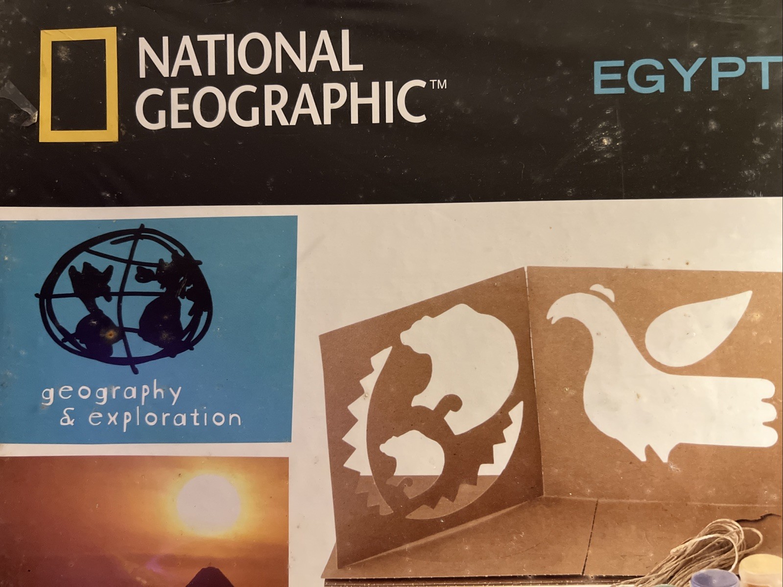 National Geographic Motorized Egyptian Pottery Wheel Art Toy Throw Clay