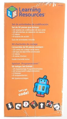 Learning Resources Let’s Go Code! Activity Set, 50 Pieces, Ages 5+