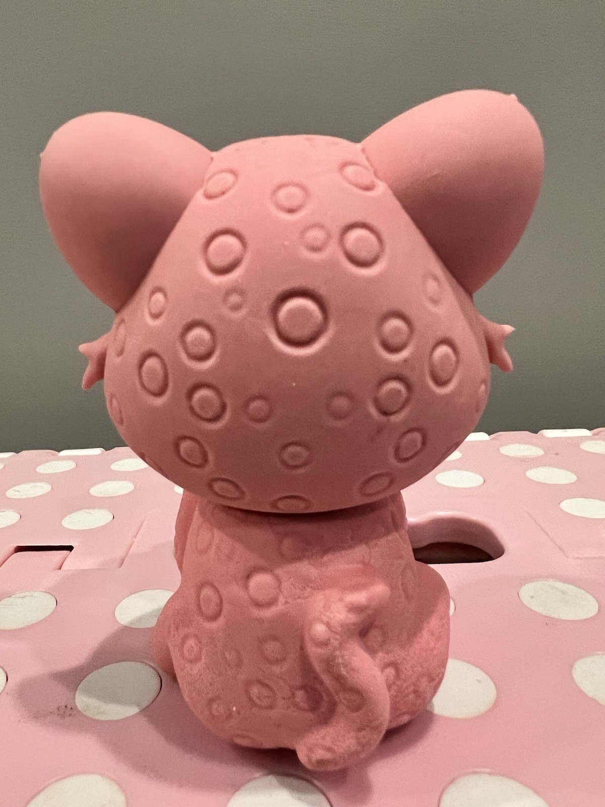 Jumbo Big Pink Baby Leopard Eraser Can Be Disassemble/Reassemble Eraser 4”