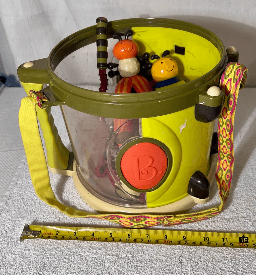 Just B Parum Pum Pum Drum Musical Instruments Set Bugs Play Toddler Kids Toys