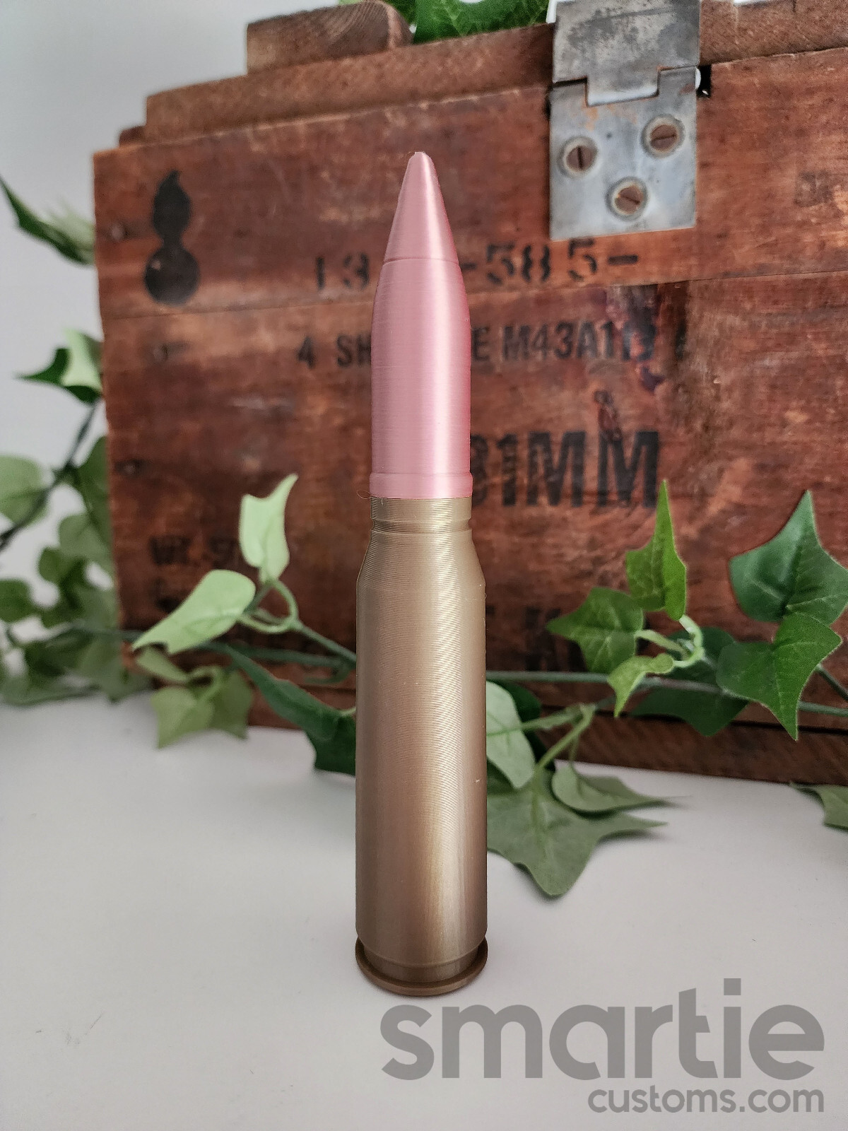 2 – DUMMY 20mm Autocannon Ammunition – Accurate Size Plastic Replica