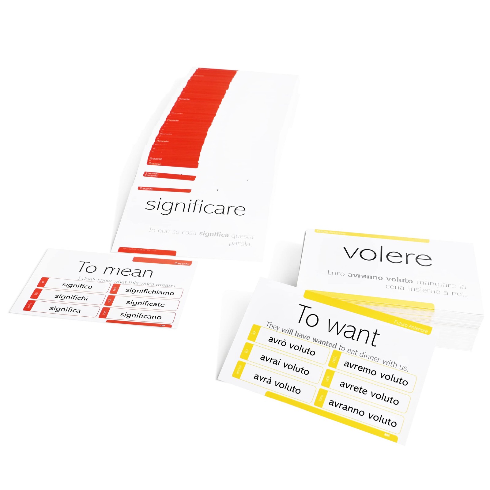 800 Italian Conjugation Flash Cards – 200 Verbs with Full Examples in Both It…