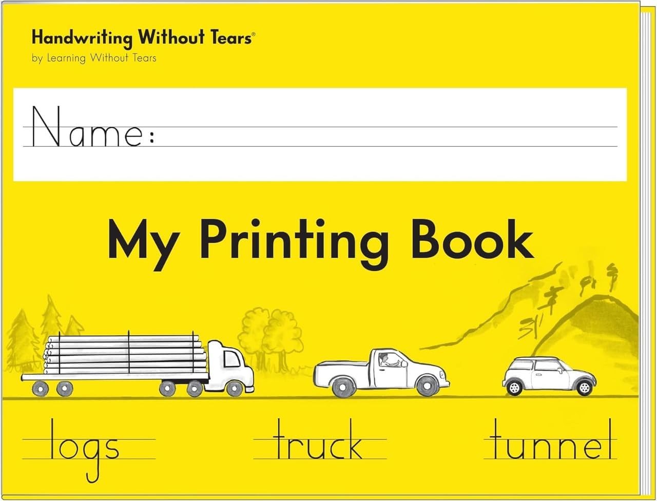 Learning Without Tears My Printing Book Student Workbook 1st Grade Handwriting