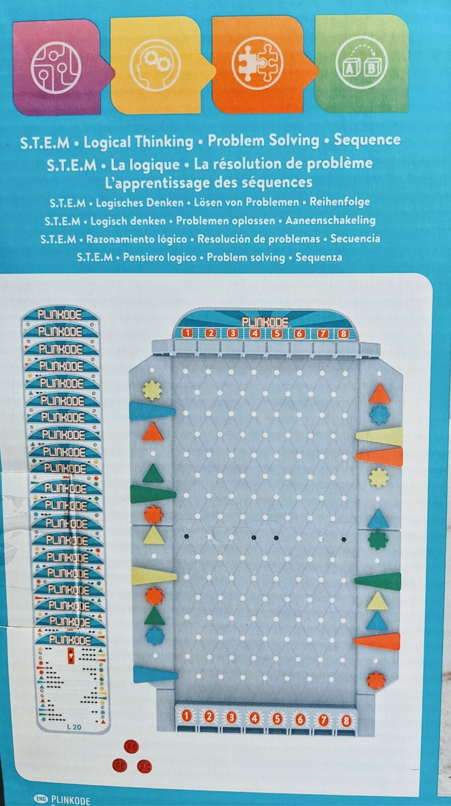 Alex Future Coders PLINKODE S.T.E.M. Learning Problem Solving Game 48pc
