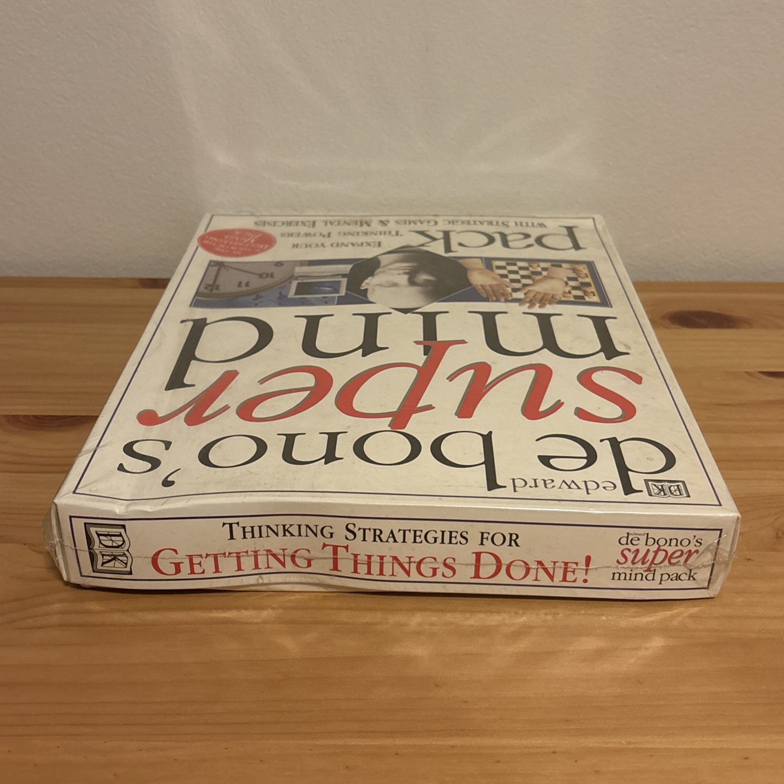 Edward de Bono’s Super Mind Pack New Factory Sealed Best Selling Author Games