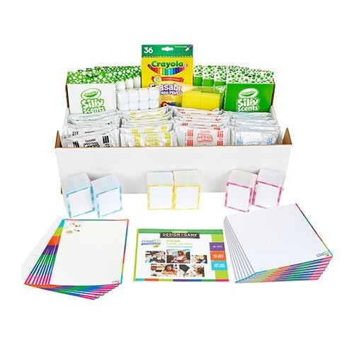 Brand New Crayola STEAM Design A Board Game creatED Grades 4-5