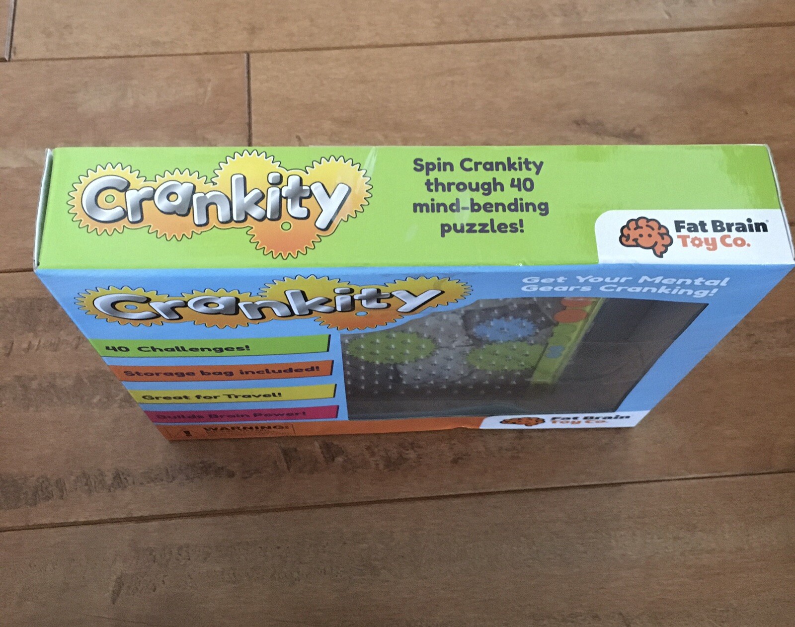 Toys Crankity Brainteaser Fat Brain 2156440
