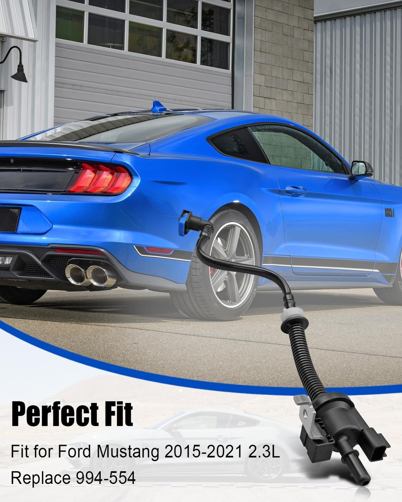 994-554 Vapor Canister Purge Valve Fit for Ford Mustang 2015-2021 2.3L | Evap…