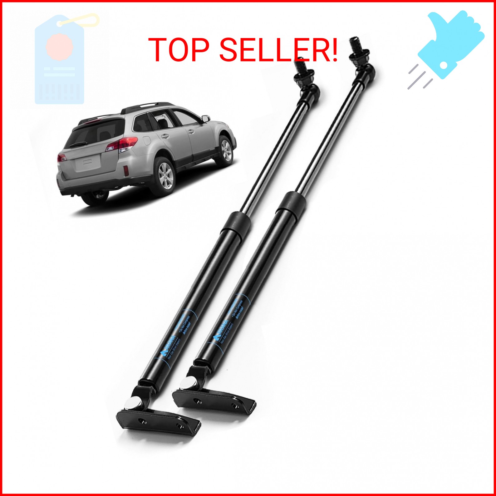 ARANA Rear Hatch Trunk Struts for Subaru Legacy & Outback 2010-2014 2.5i/3.6R/Ba