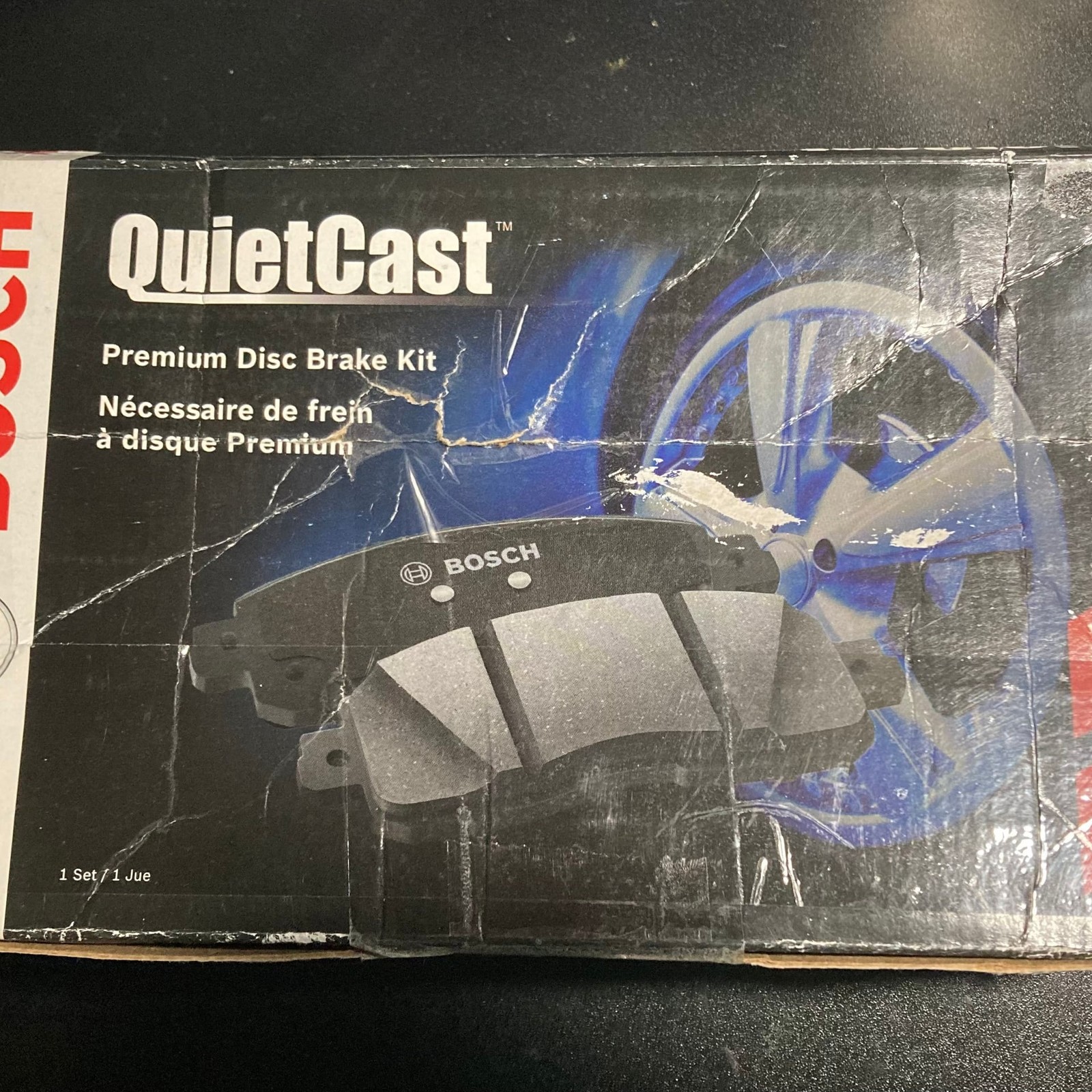Bosch QuietCast Premium Disc Brake Pad Set, Brand New in Box