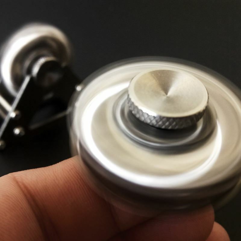 Ferries Wheel decoration Stainless Steel Fidget Hand Spinner Finger EDC Toy DIY