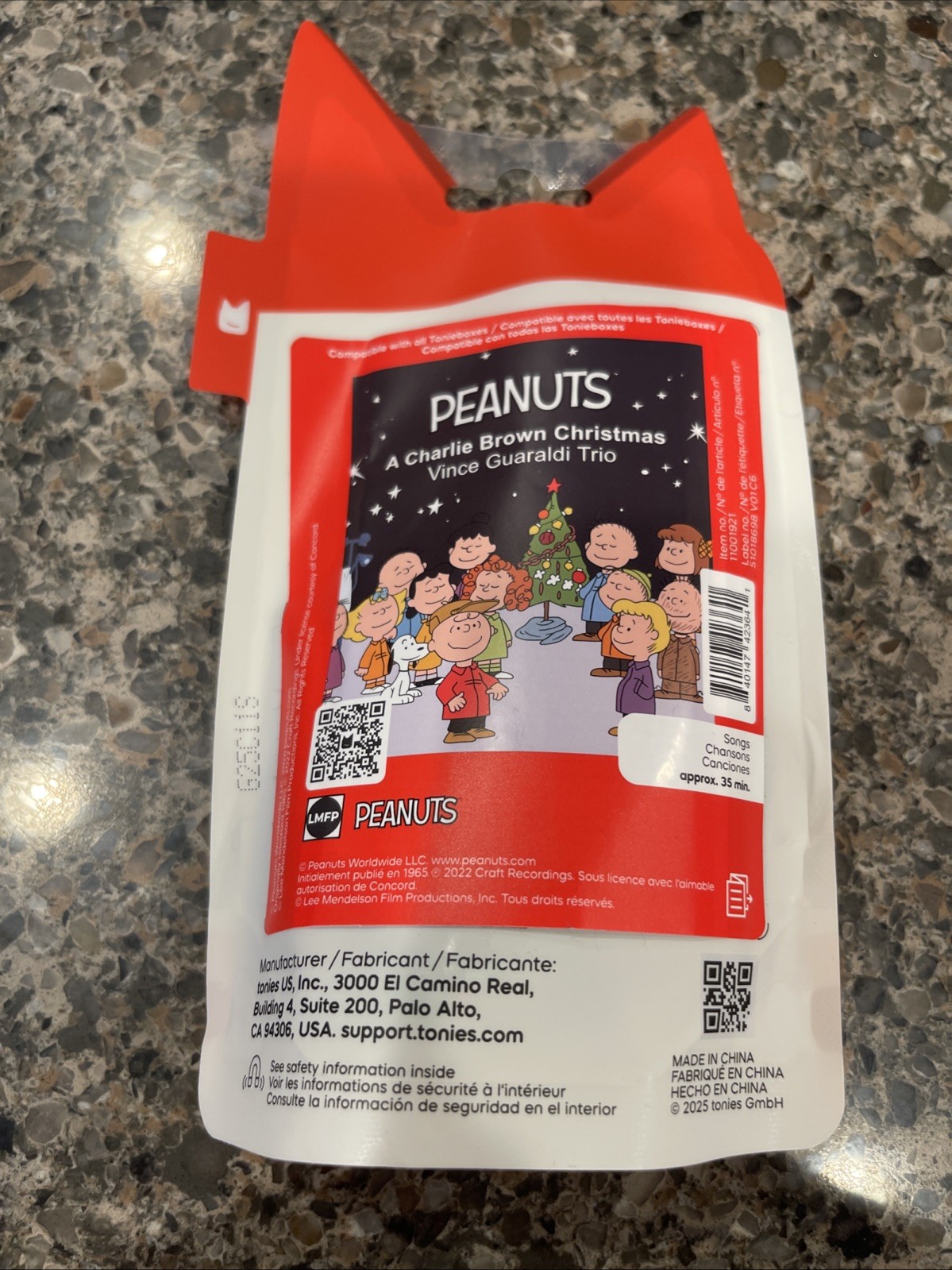 🎄 Peanuts Tonie – A Charlie Brown Christmas Tonies Figure (Schroeder) 🎄
