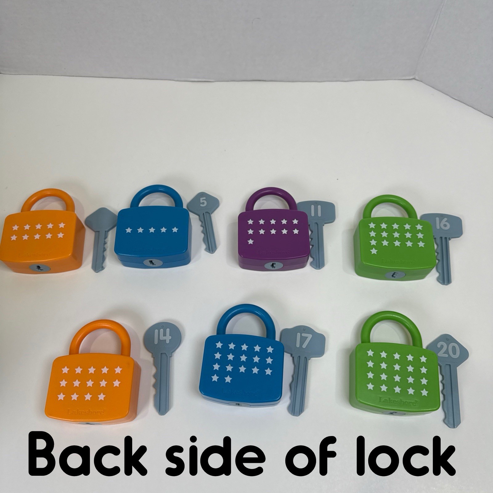 Lakeshore Unlock It Number Match Replacement Part – Lock & Key- YOU CHOOSE