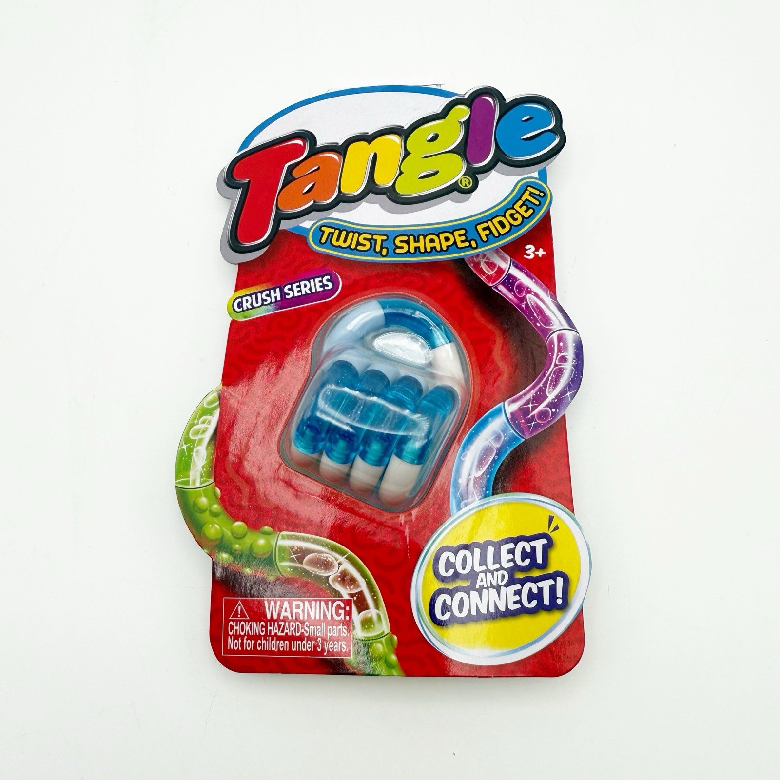 New Tangle Crazy, Fidget Stress Sensory Frozen Blue and white