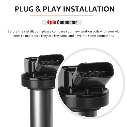 Ignition Coil Pack of 6 fit for 3.5 4.0 V6 Toyota Camry Tundra Rav4 4Runner