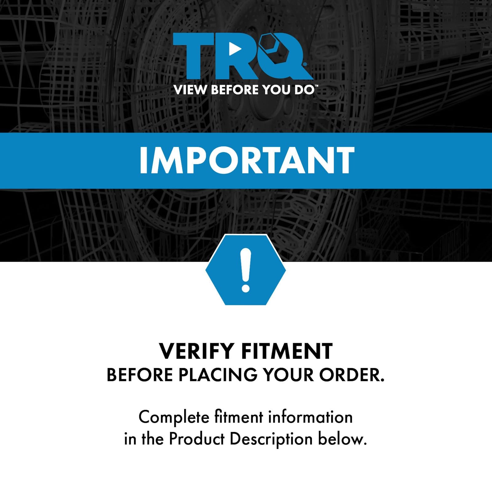 TRQ CV Axle Assembly Front Driver Side for 2012-2018 Ford Focus OEM Fit