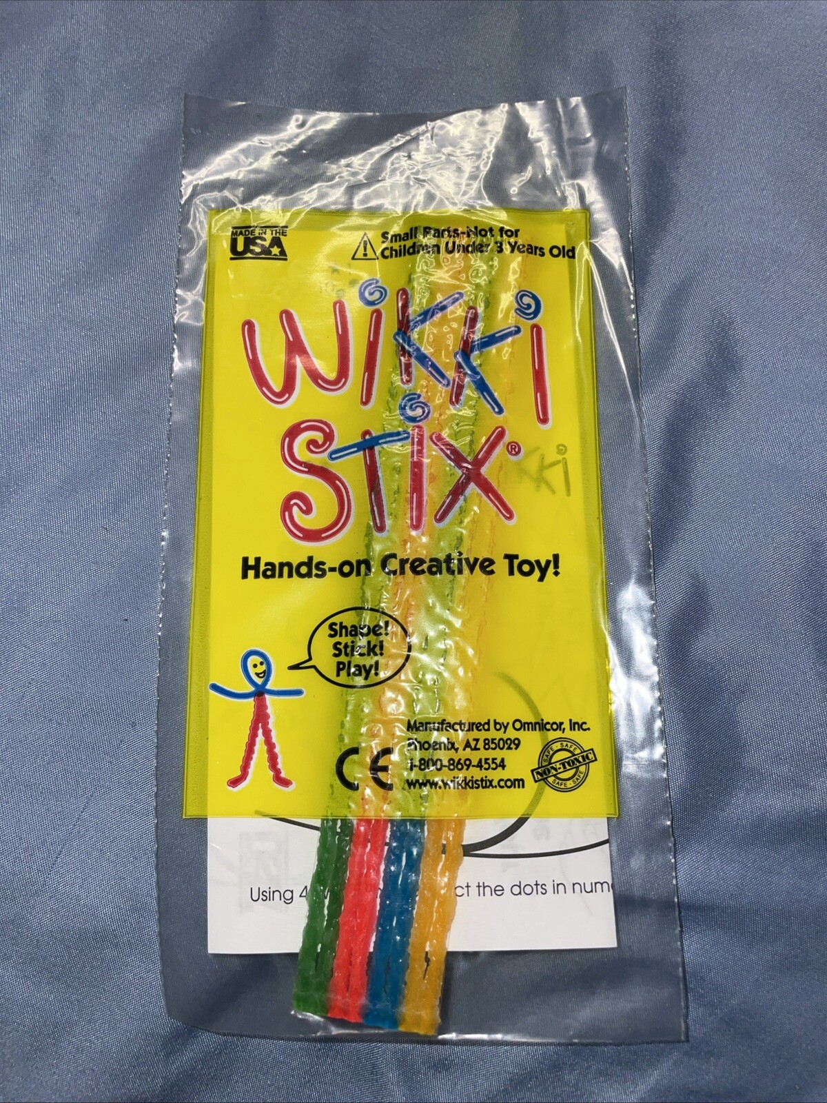 Wikki Stix for Doodlers – Kid’s Travel Craft: Portable Creativity Lot Of 20