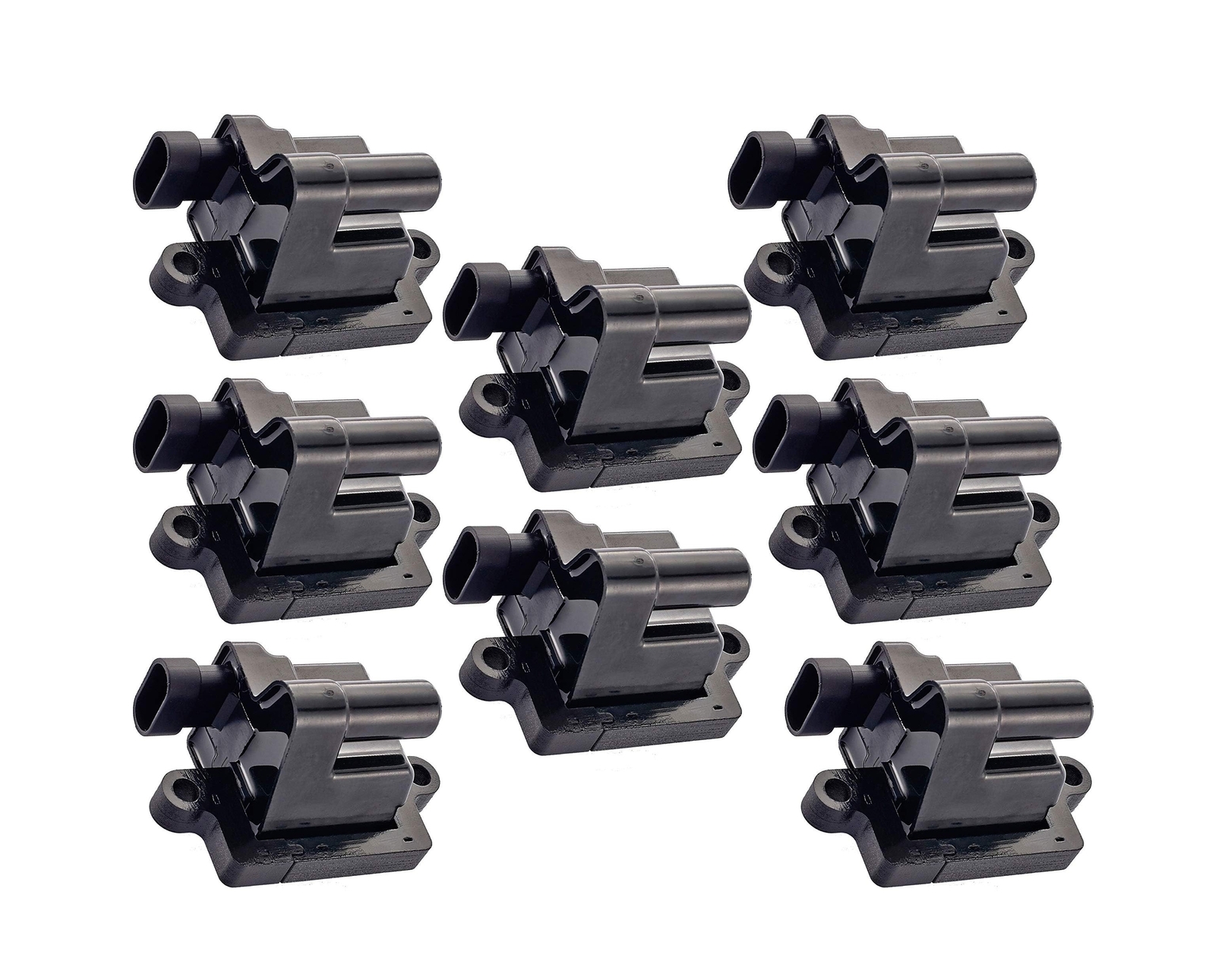 ENA Square D581 Ignition Coils Pack 4.8L 5.3L 6.0L Compatible with Chevy Aval…