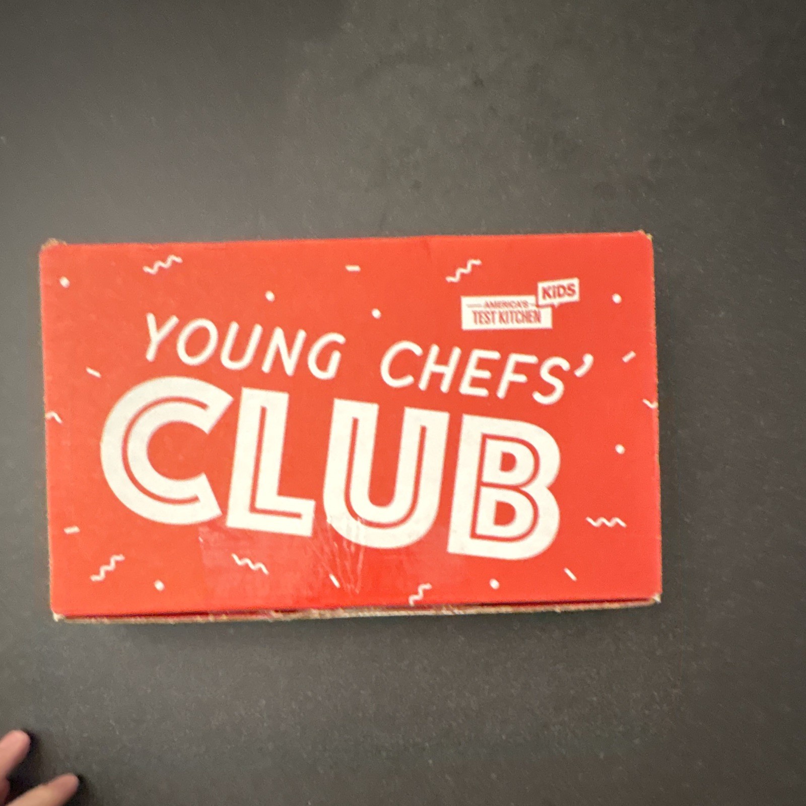 America’s Test Kitchen Kids Young Chefs’ Club Boxed Kit Cooking Set Red/White