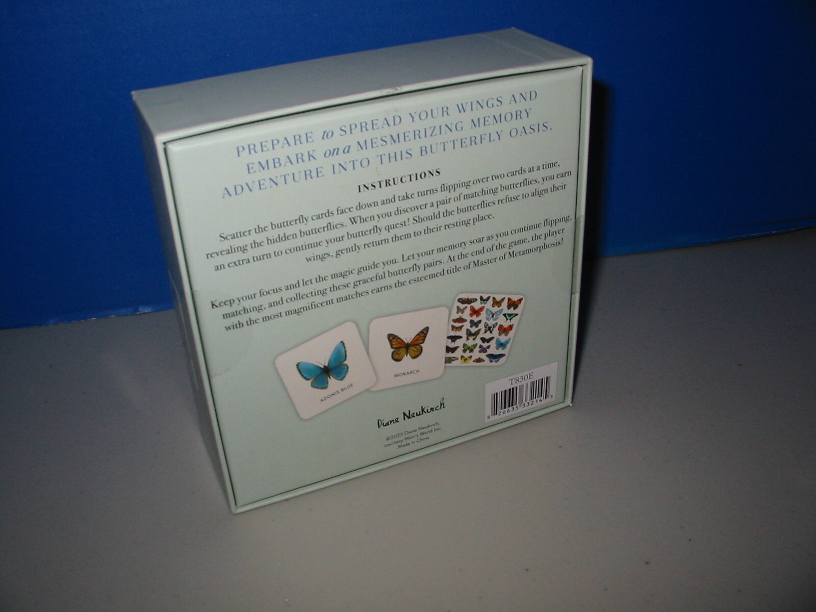 Butterfly Matching Game 48 Matching Cards Diane Neukirch 2023 New Factory Sealed