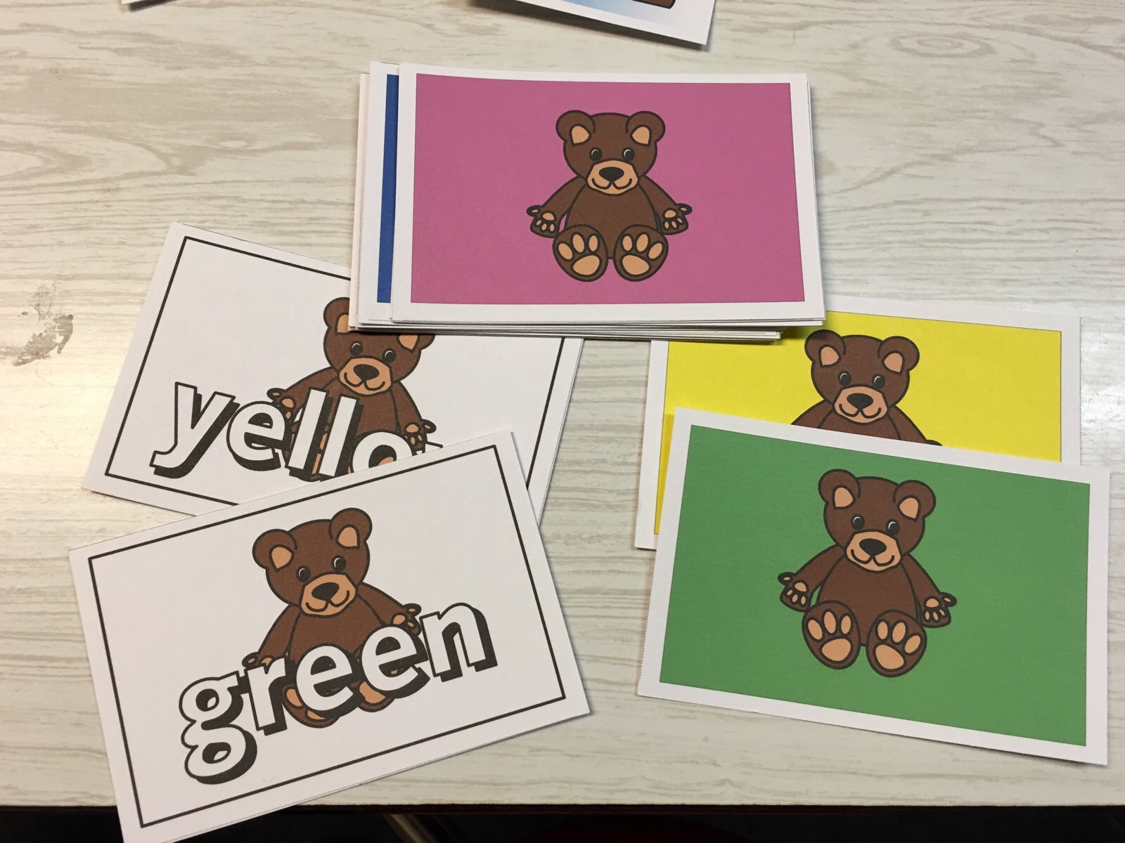 BEARS -THEMED Learning Activities Package – LAMINATED – Teaching supplies
