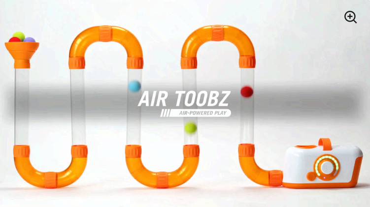 Fat Bгain Toys Air Toobz STEM Building Toy Air Powered Kids 3+ Educational