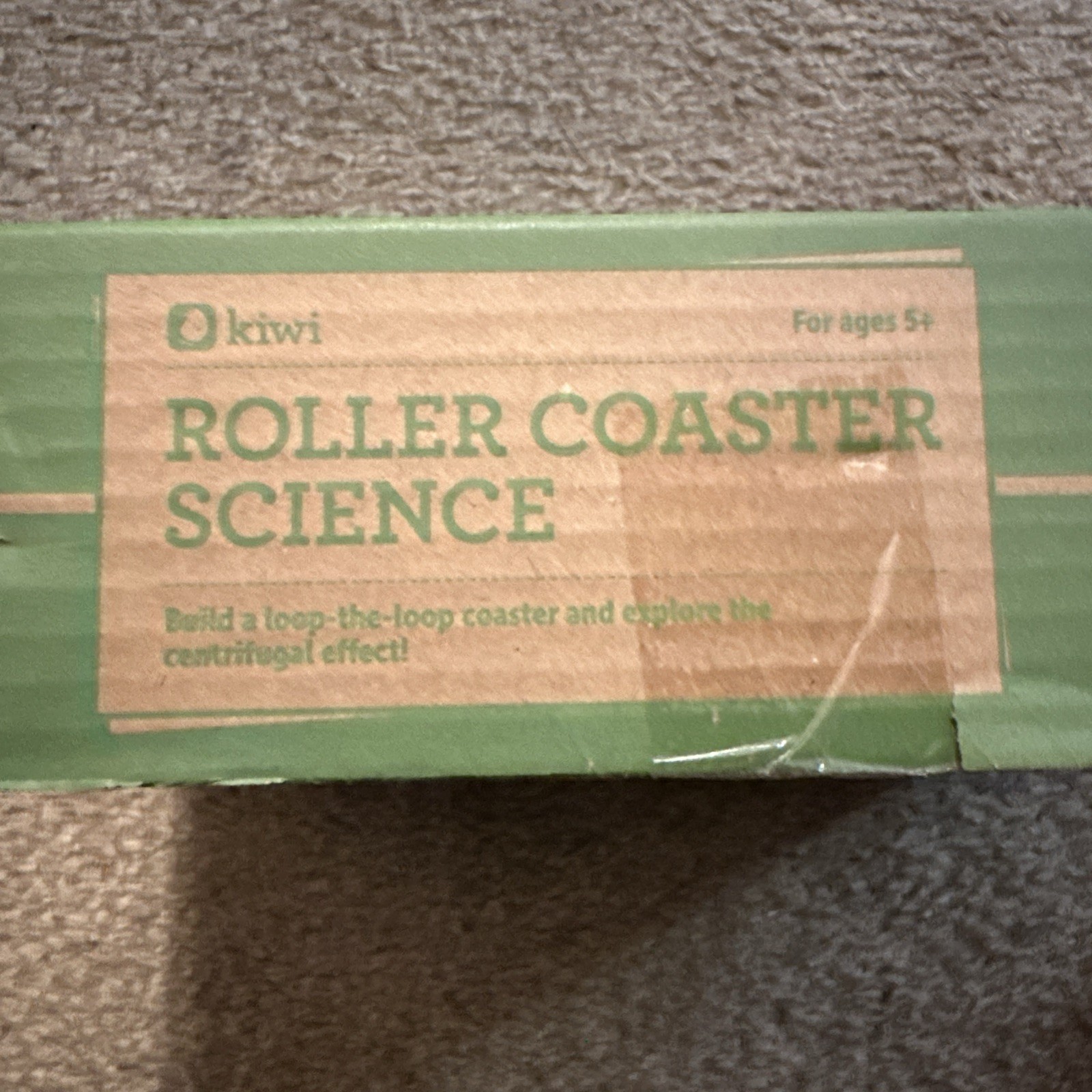 Kiwi Crate – Roller Coaster Science Educational Kit – New Sealed