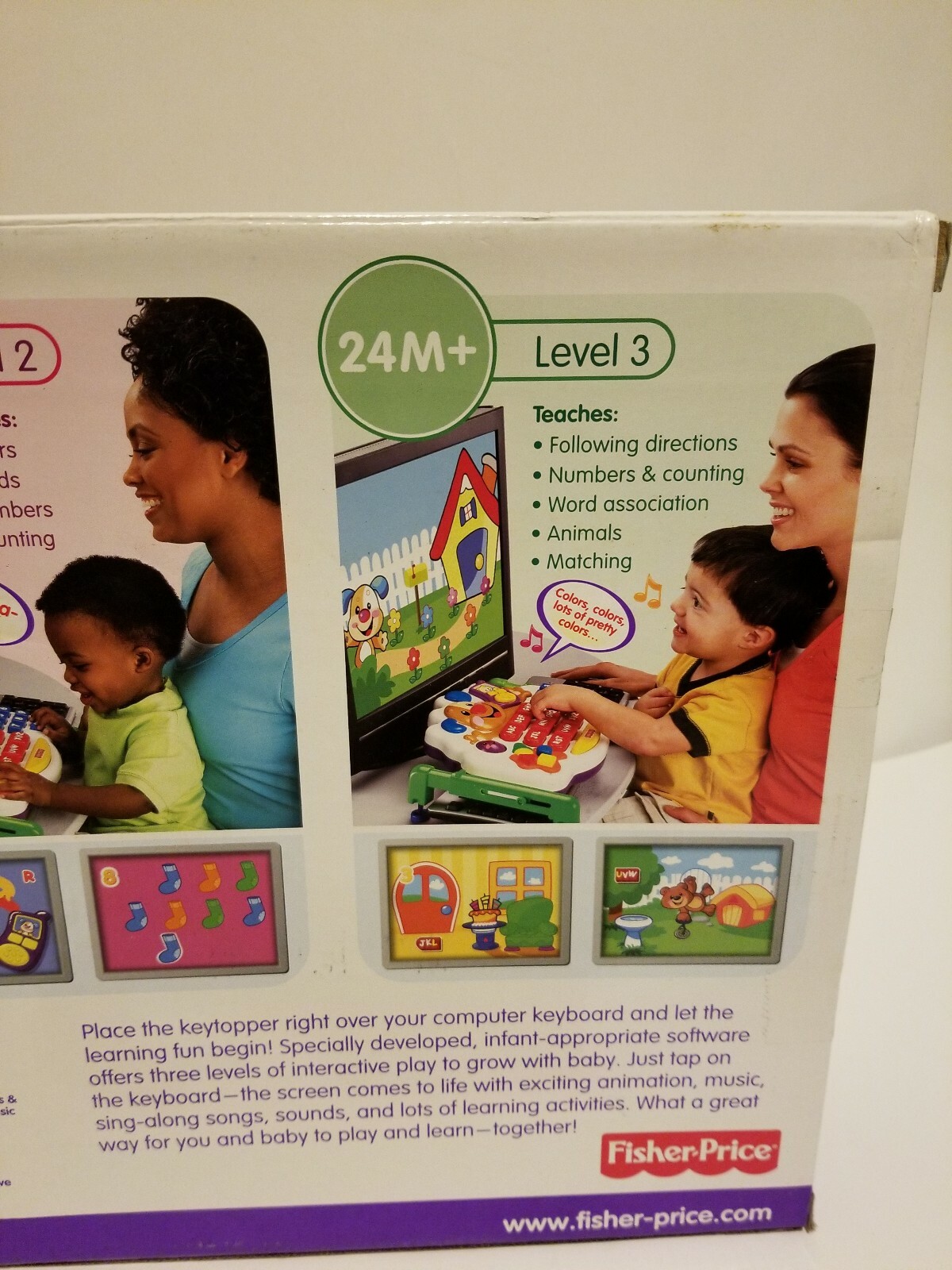 Fisher Price Computer Learning System 9- 36 Months New ABC Laugh Smile Learn