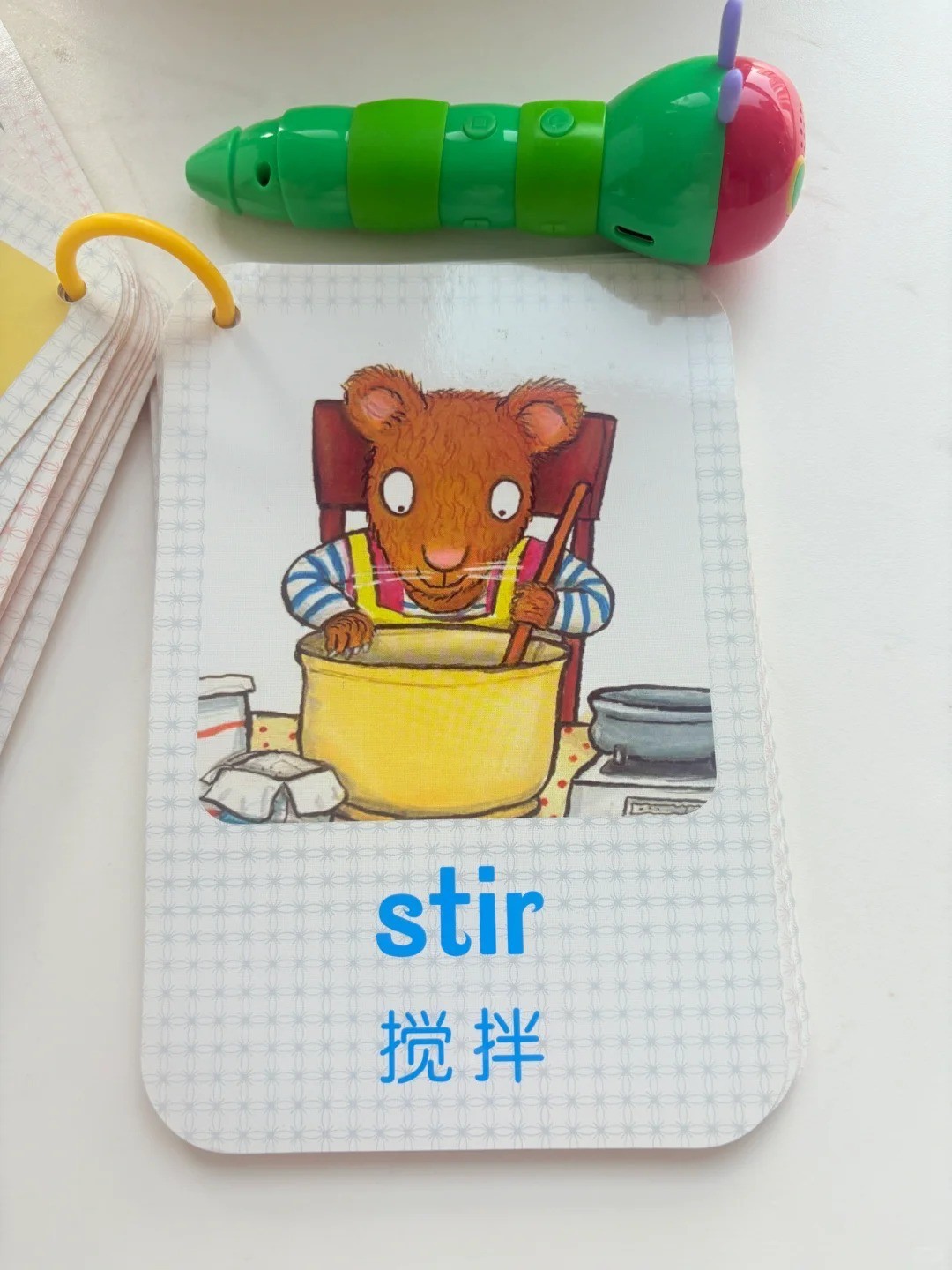 中英双语波西皮普闪卡