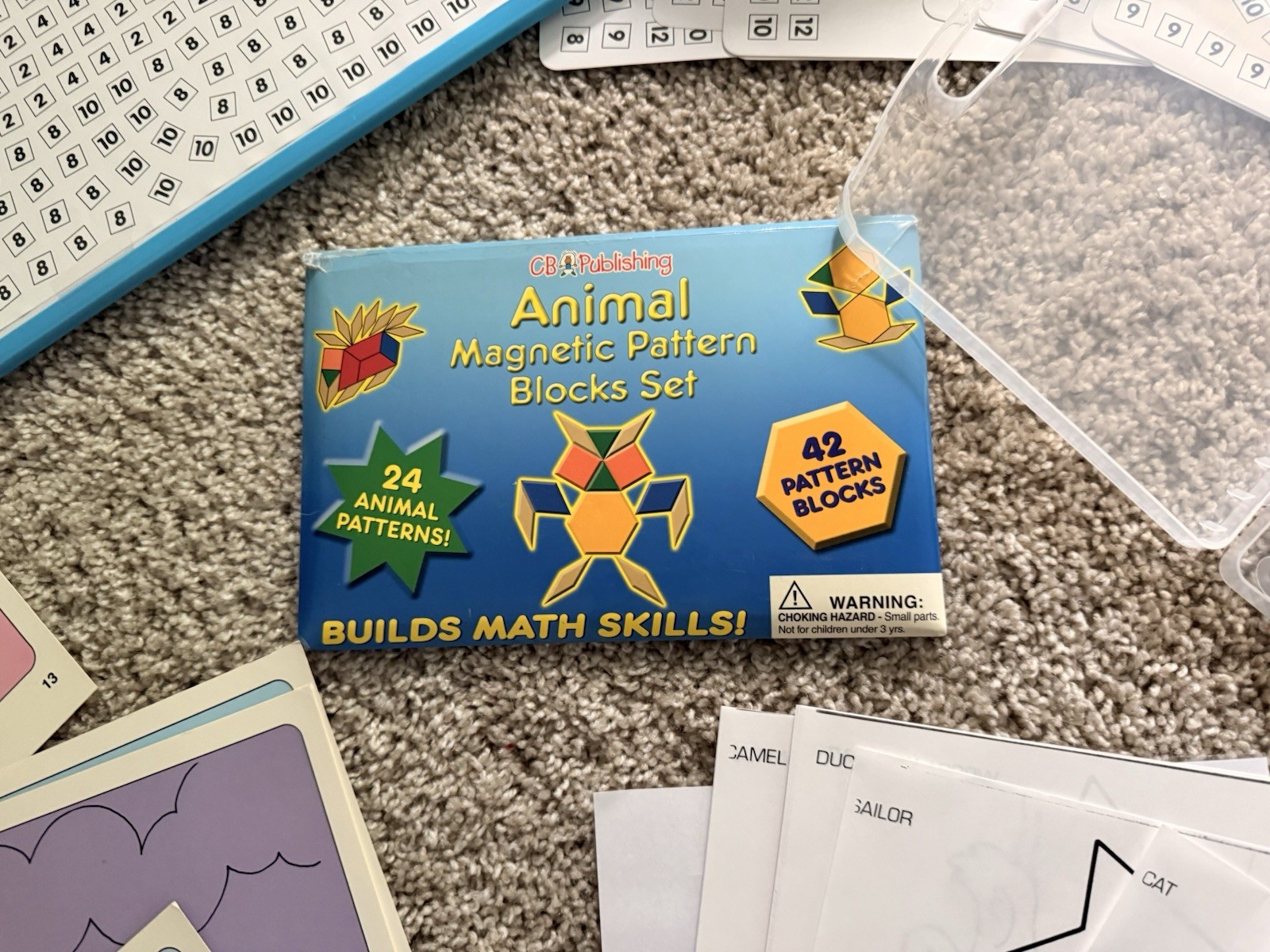 Educational Pattern Blocks /Tangrams & Logic Games Bundle – OT