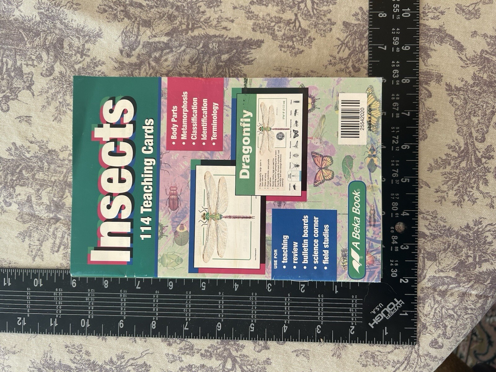HUGE LOT A Beka Flashcards Multiplication Division Insects Flowers One-Vowel