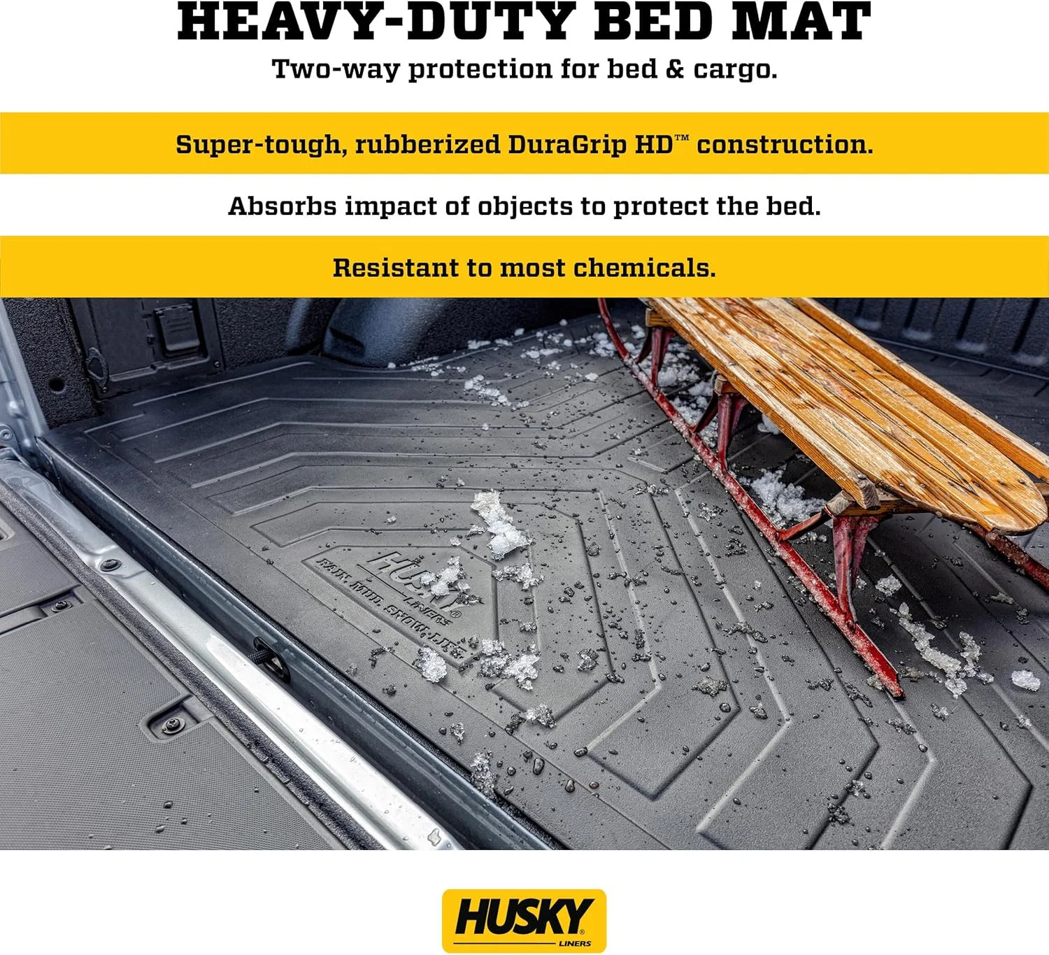 Husky Liners Custom Bed Liner | Fits 2015-2026 Ford F-150, 2022-2026 F-150 Light